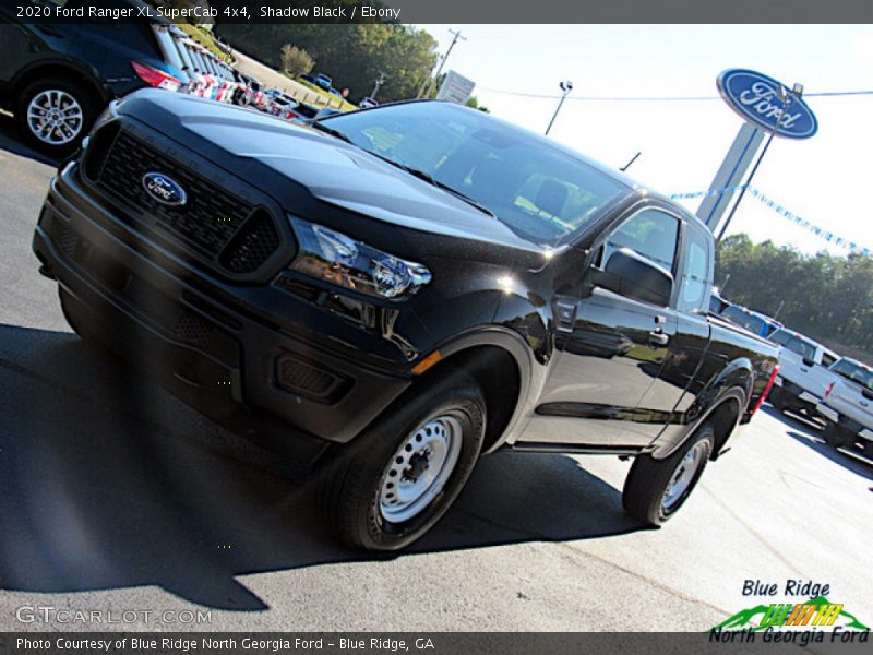 Shadow Black / Ebony 2020 Ford Ranger XL SuperCab 4x4