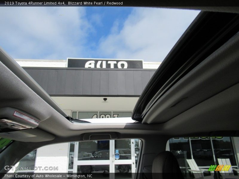 Blizzard White Pearl / Redwood 2019 Toyota 4Runner Limited 4x4