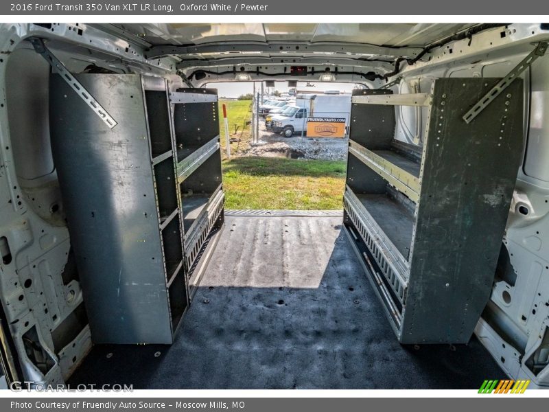 Oxford White / Pewter 2016 Ford Transit 350 Van XLT LR Long