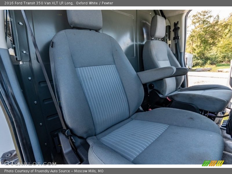 Oxford White / Pewter 2016 Ford Transit 350 Van XLT LR Long