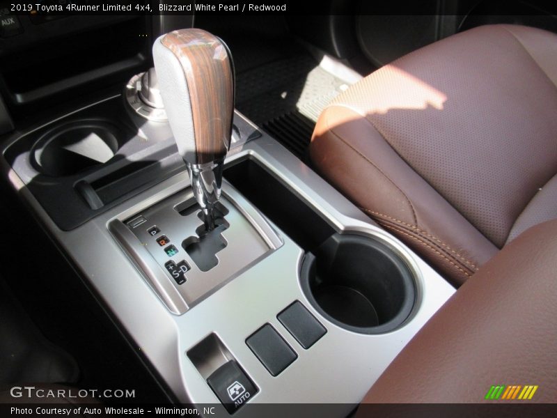 Blizzard White Pearl / Redwood 2019 Toyota 4Runner Limited 4x4