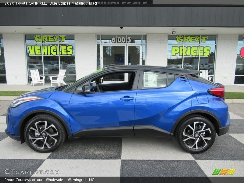 Blue Eclipse Metallic / Black 2020 Toyota C-HR XLE