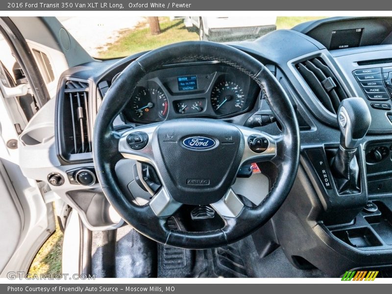 Oxford White / Pewter 2016 Ford Transit 350 Van XLT LR Long