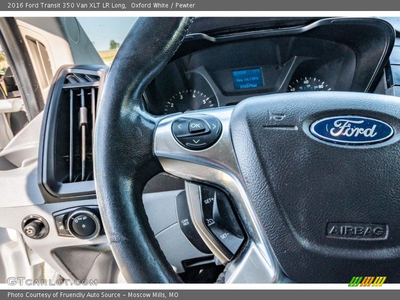 Oxford White / Pewter 2016 Ford Transit 350 Van XLT LR Long
