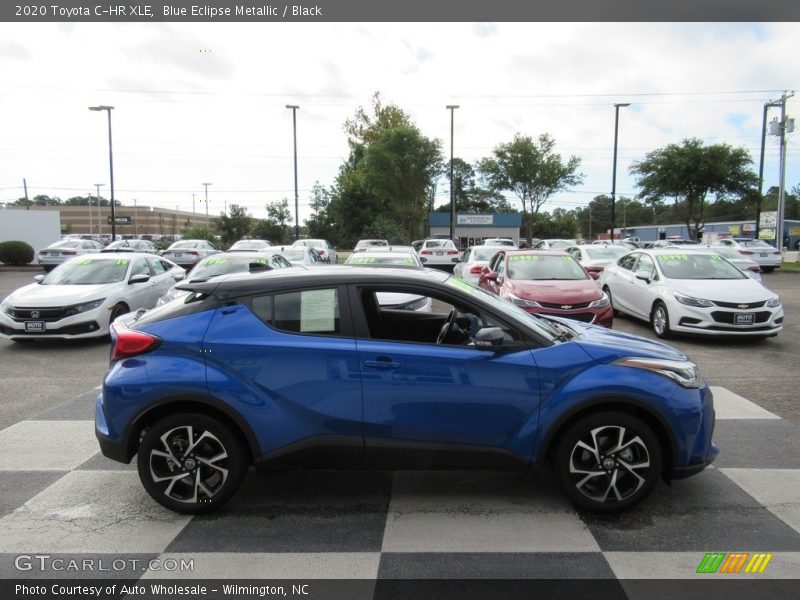 Blue Eclipse Metallic / Black 2020 Toyota C-HR XLE