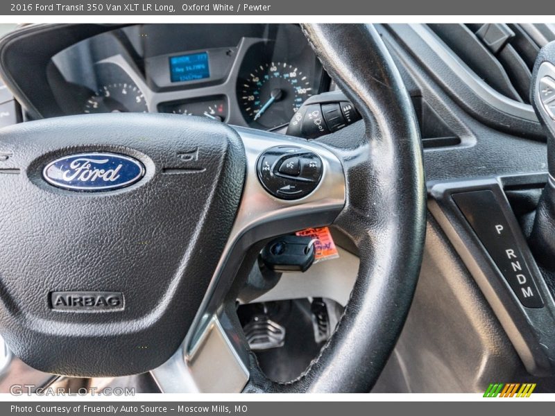 Oxford White / Pewter 2016 Ford Transit 350 Van XLT LR Long