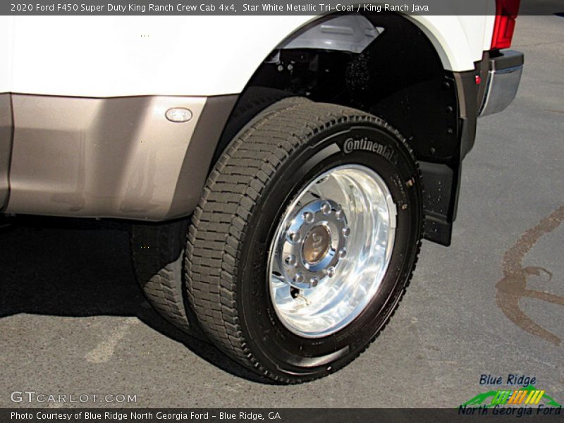 Star White Metallic Tri-Coat / King Ranch Java 2020 Ford F450 Super Duty King Ranch Crew Cab 4x4