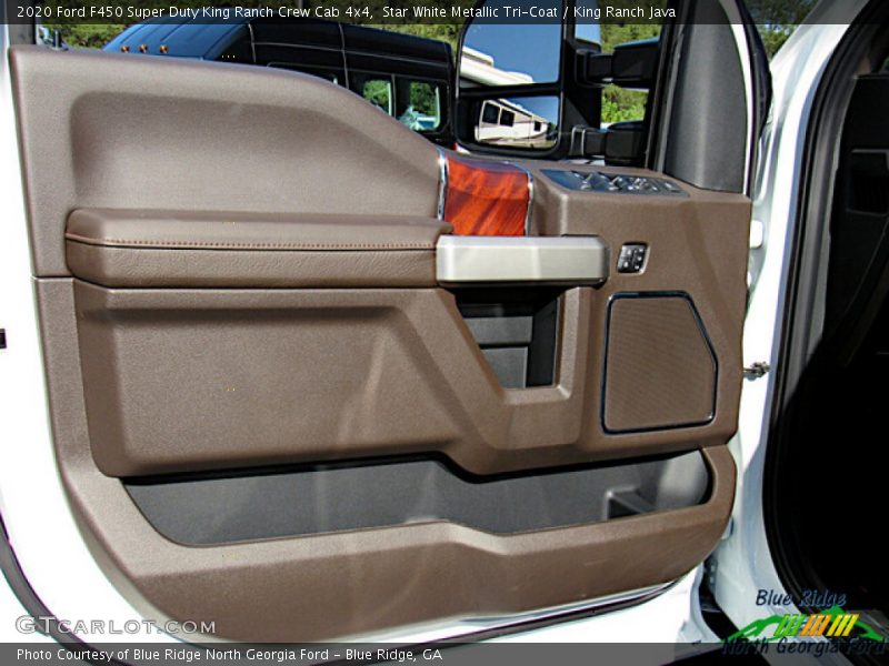 Star White Metallic Tri-Coat / King Ranch Java 2020 Ford F450 Super Duty King Ranch Crew Cab 4x4