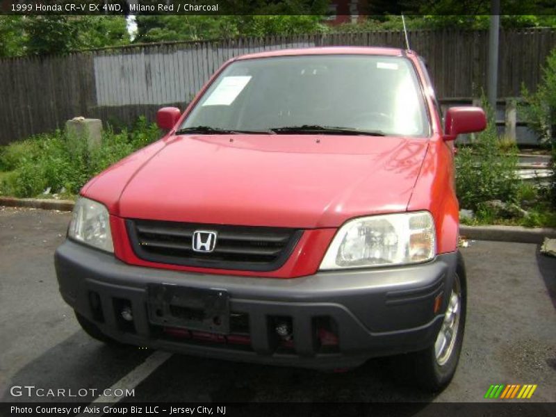 Milano Red / Charcoal 1999 Honda CR-V EX 4WD