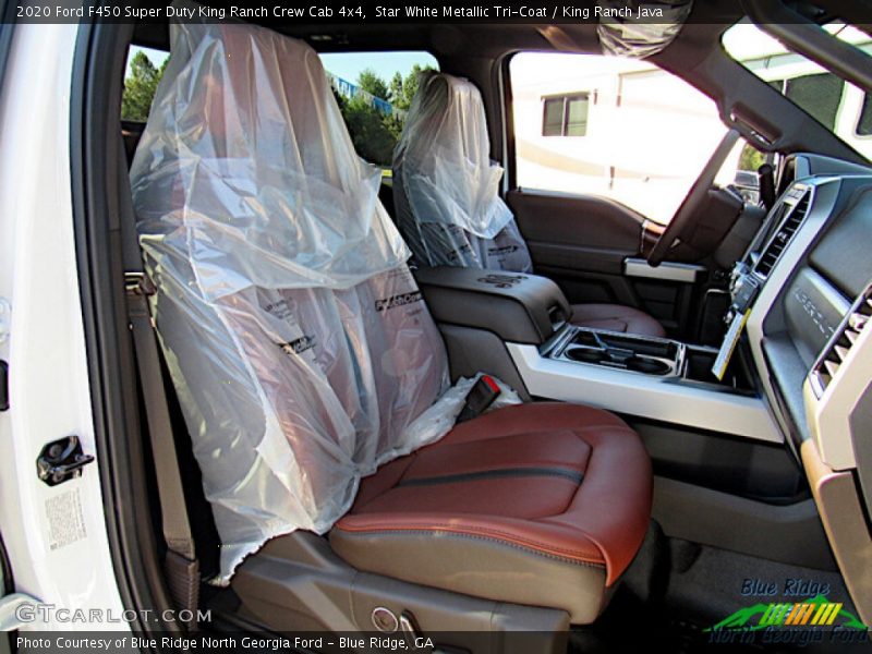 Star White Metallic Tri-Coat / King Ranch Java 2020 Ford F450 Super Duty King Ranch Crew Cab 4x4