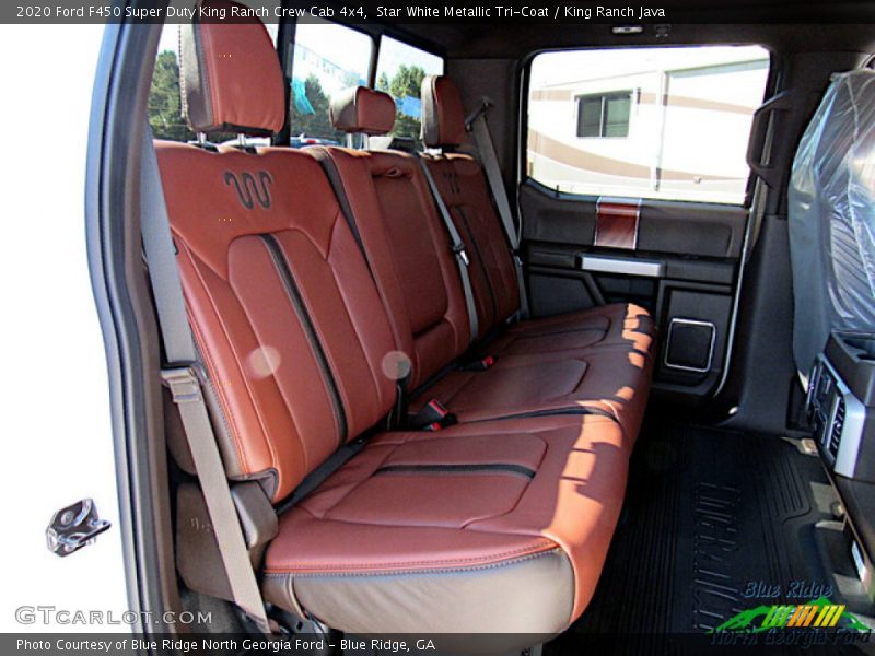 Star White Metallic Tri-Coat / King Ranch Java 2020 Ford F450 Super Duty King Ranch Crew Cab 4x4