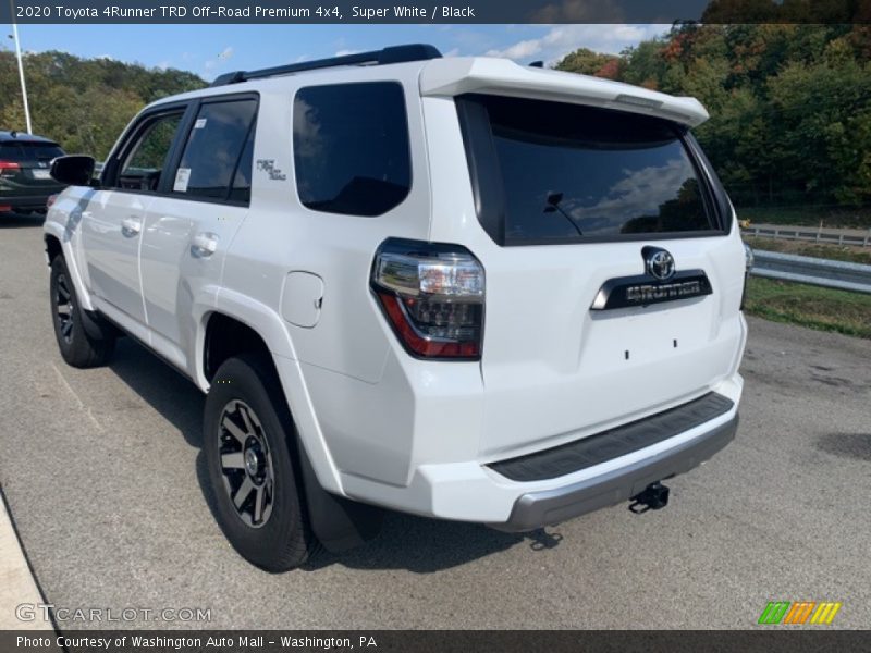 Super White / Black 2020 Toyota 4Runner TRD Off-Road Premium 4x4