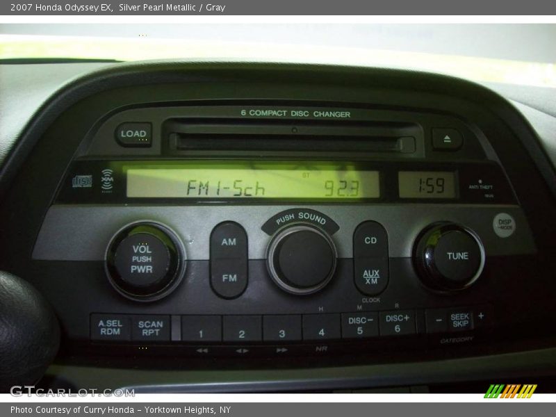 Silver Pearl Metallic / Gray 2007 Honda Odyssey EX