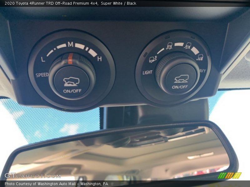 Super White / Black 2020 Toyota 4Runner TRD Off-Road Premium 4x4