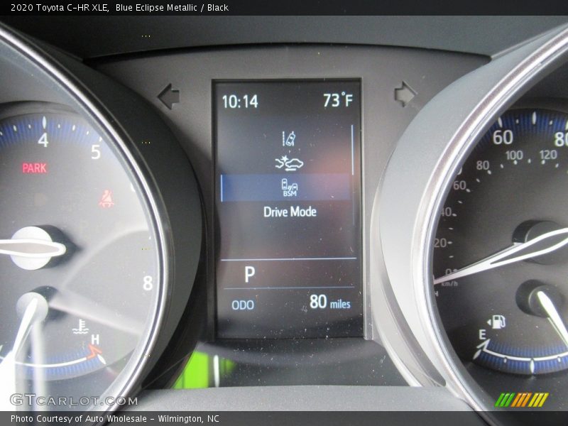 Blue Eclipse Metallic / Black 2020 Toyota C-HR XLE
