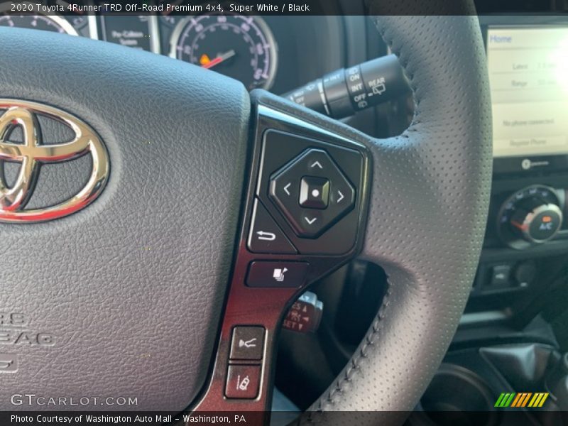 Super White / Black 2020 Toyota 4Runner TRD Off-Road Premium 4x4