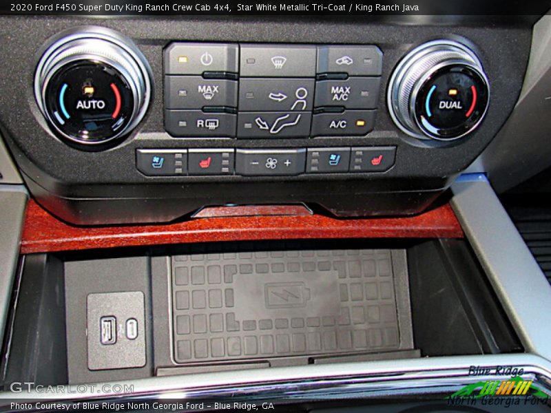 Star White Metallic Tri-Coat / King Ranch Java 2020 Ford F450 Super Duty King Ranch Crew Cab 4x4