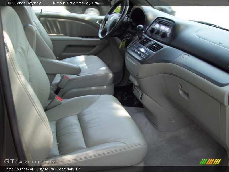 Nimbus Gray Metallic / Gray 2007 Honda Odyssey EX-L