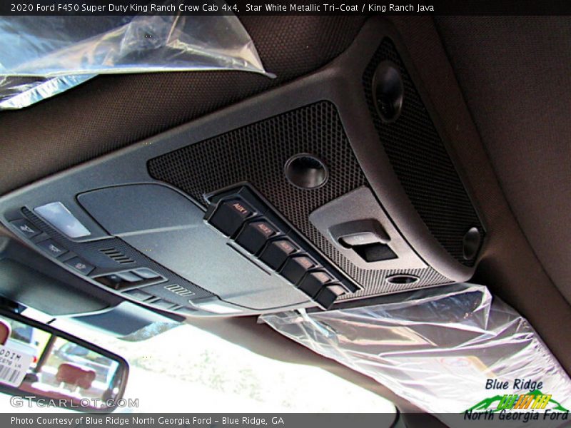 Star White Metallic Tri-Coat / King Ranch Java 2020 Ford F450 Super Duty King Ranch Crew Cab 4x4