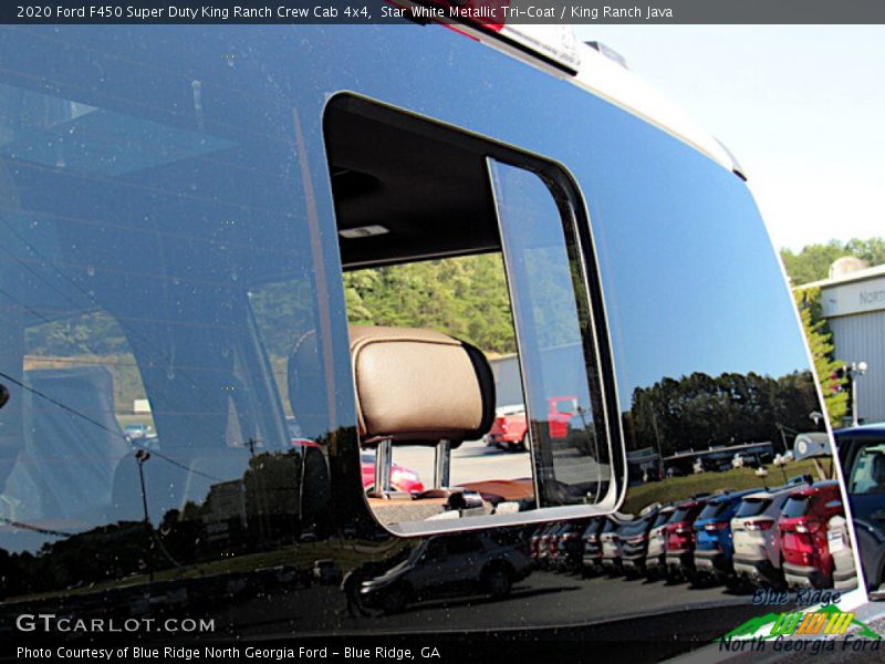 Star White Metallic Tri-Coat / King Ranch Java 2020 Ford F450 Super Duty King Ranch Crew Cab 4x4
