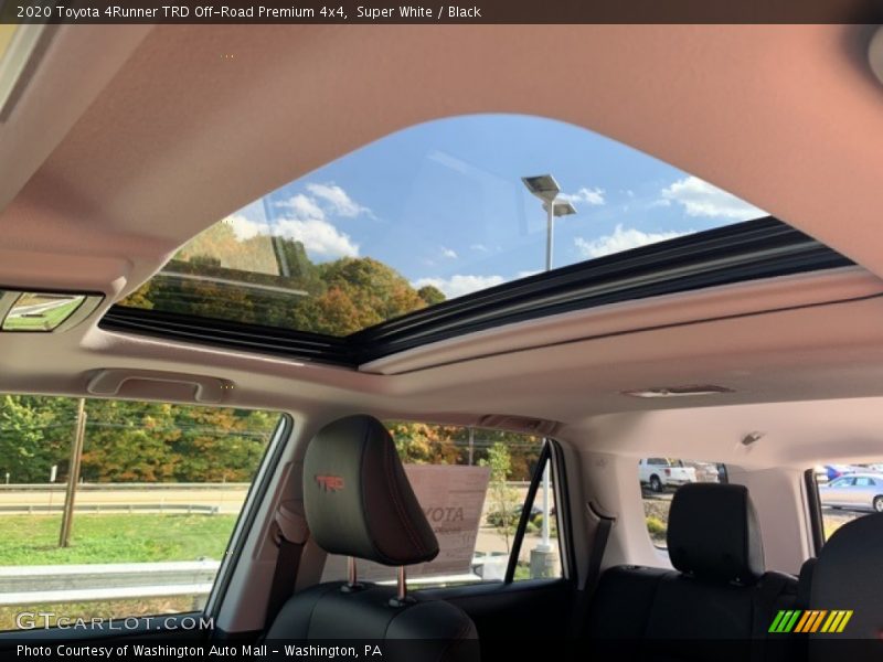 Super White / Black 2020 Toyota 4Runner TRD Off-Road Premium 4x4
