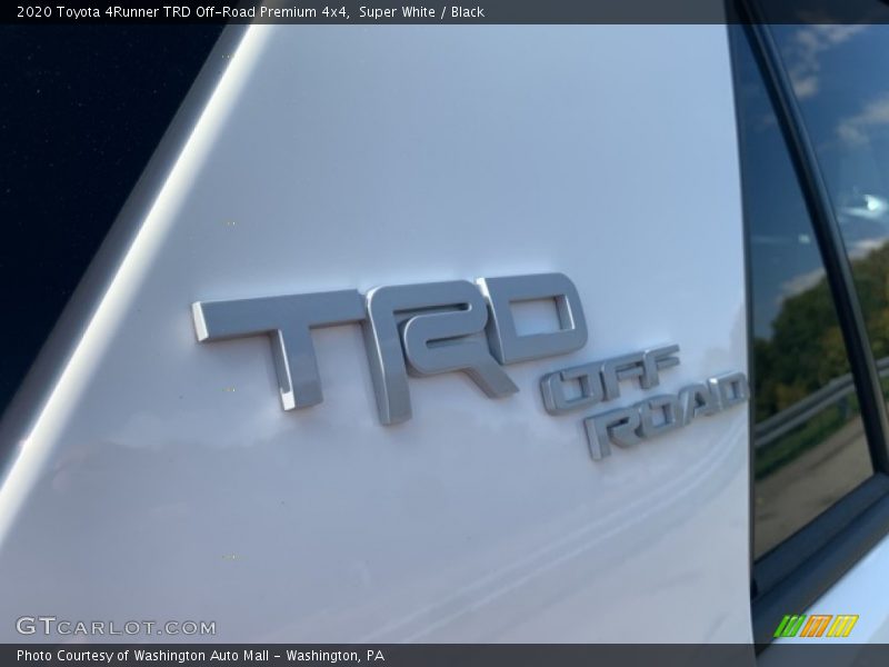  2020 4Runner TRD Off-Road Premium 4x4 Logo
