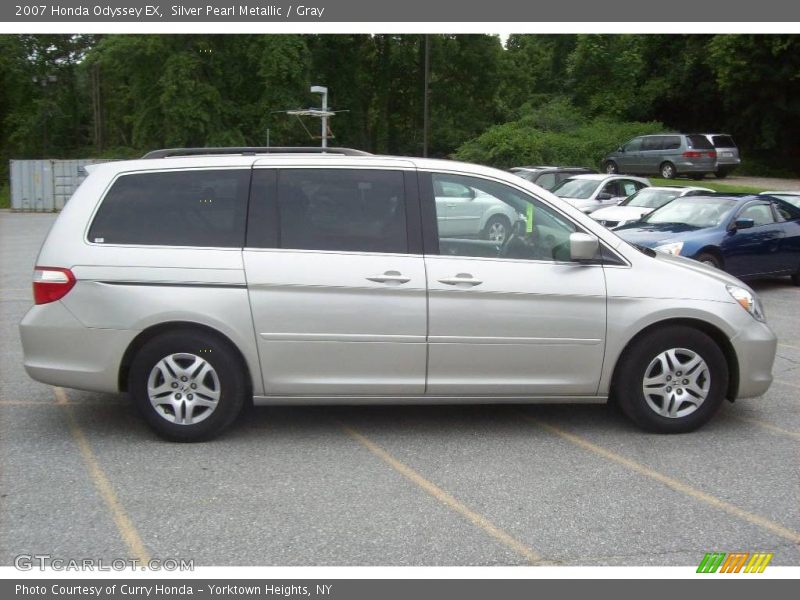 Silver Pearl Metallic / Gray 2007 Honda Odyssey EX