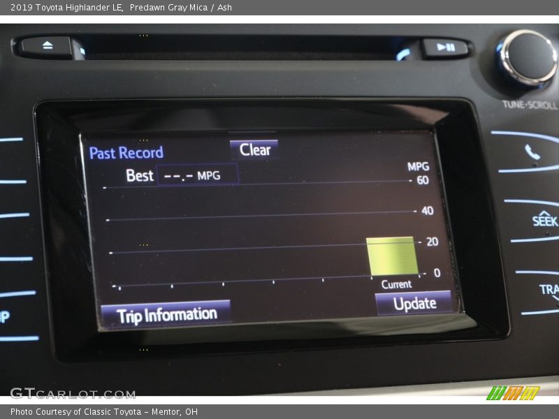 Predawn Gray Mica / Ash 2019 Toyota Highlander LE