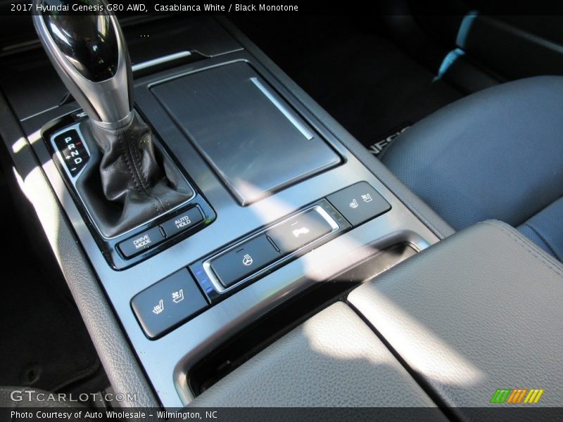 Casablanca White / Black Monotone 2017 Hyundai Genesis G80 AWD