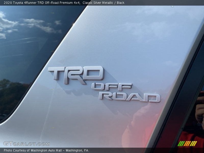  2020 4Runner TRD Off-Road Premium 4x4 Logo