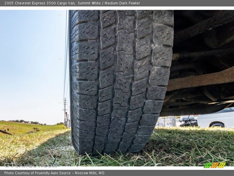 Summit White / Medium Dark Pewter 2005 Chevrolet Express 3500 Cargo Van