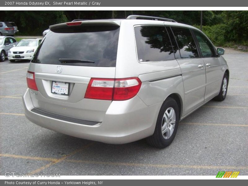 Silver Pearl Metallic / Gray 2007 Honda Odyssey EX