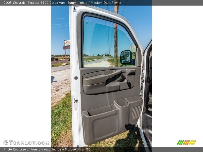 Summit White / Medium Dark Pewter 2005 Chevrolet Express 3500 Cargo Van
