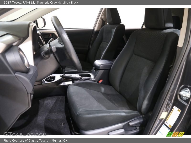 Magnetic Gray Metallic / Black 2017 Toyota RAV4 LE