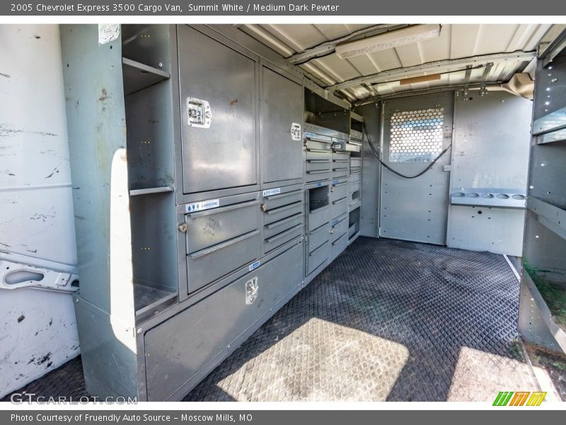 Summit White / Medium Dark Pewter 2005 Chevrolet Express 3500 Cargo Van
