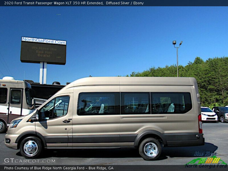  2020 Transit Passenger Wagon XLT 350 HR Extended Diffused Silver