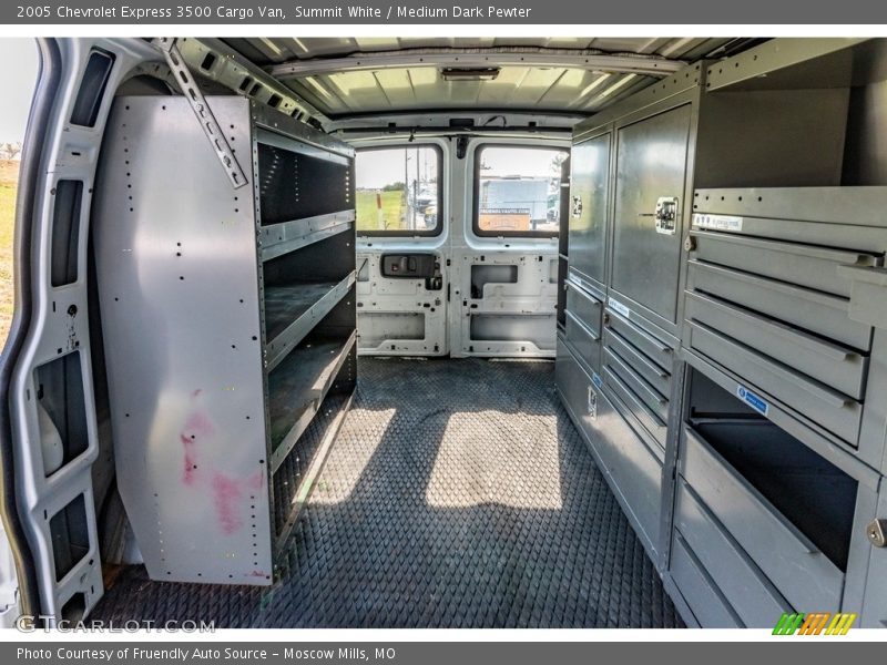 Summit White / Medium Dark Pewter 2005 Chevrolet Express 3500 Cargo Van