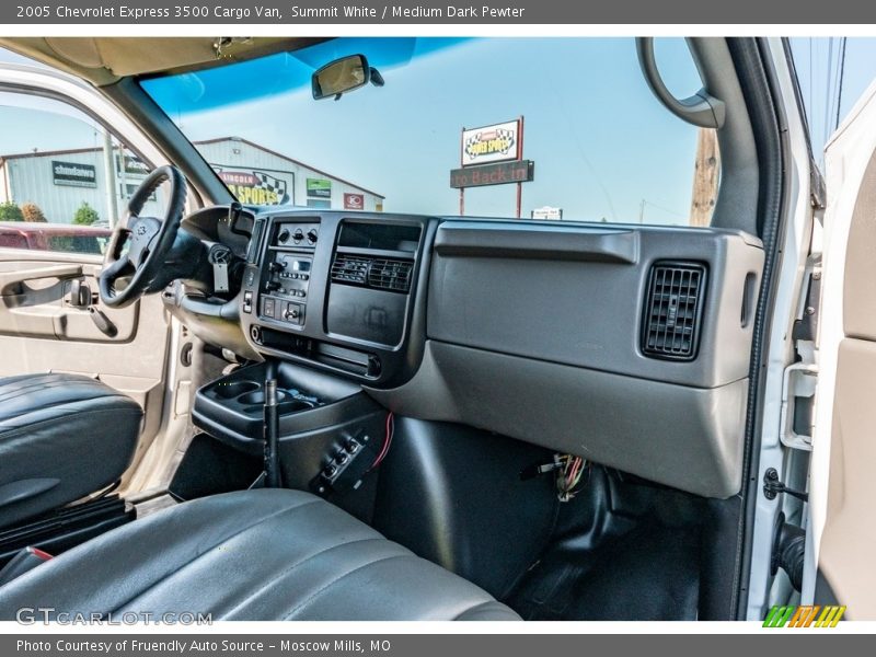 Summit White / Medium Dark Pewter 2005 Chevrolet Express 3500 Cargo Van