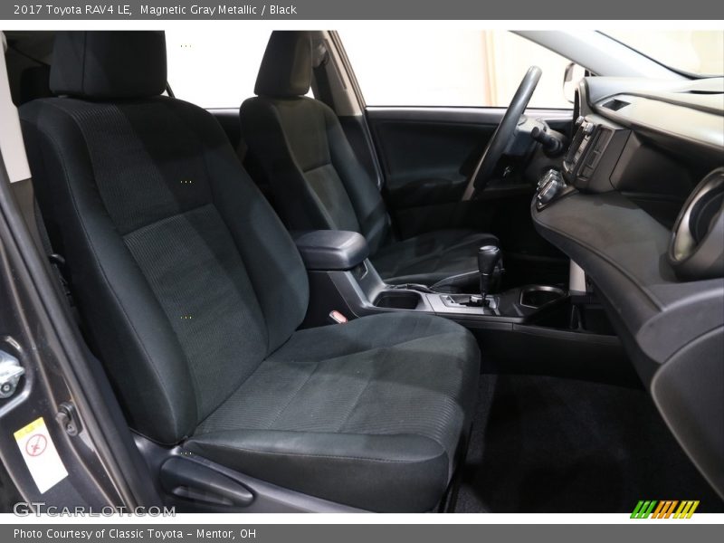 Magnetic Gray Metallic / Black 2017 Toyota RAV4 LE