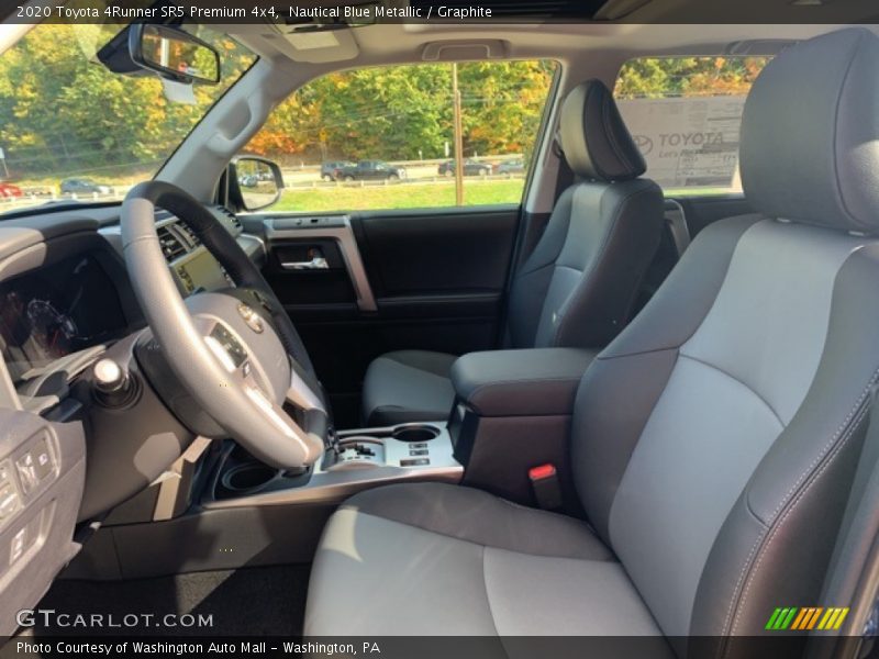 Front Seat of 2020 4Runner SR5 Premium 4x4