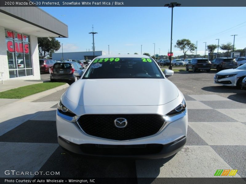 Snowflake White Pearl Mica / Black 2020 Mazda CX-30 Preferred