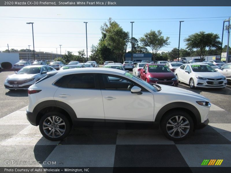 Snowflake White Pearl Mica / Black 2020 Mazda CX-30 Preferred