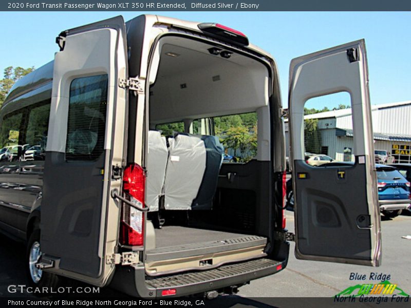 Diffused Silver / Ebony 2020 Ford Transit Passenger Wagon XLT 350 HR Extended