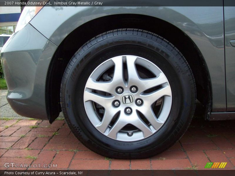 Nimbus Gray Metallic / Gray 2007 Honda Odyssey EX-L