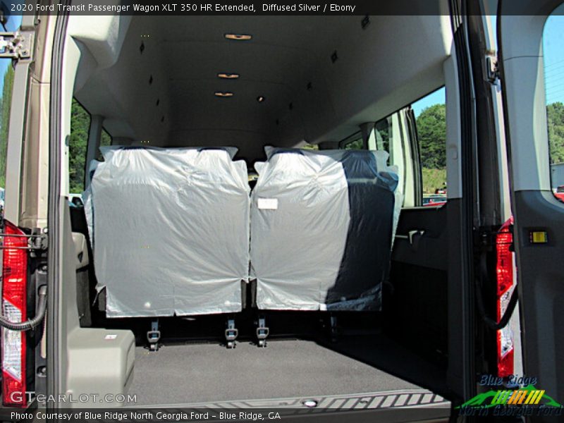 Diffused Silver / Ebony 2020 Ford Transit Passenger Wagon XLT 350 HR Extended