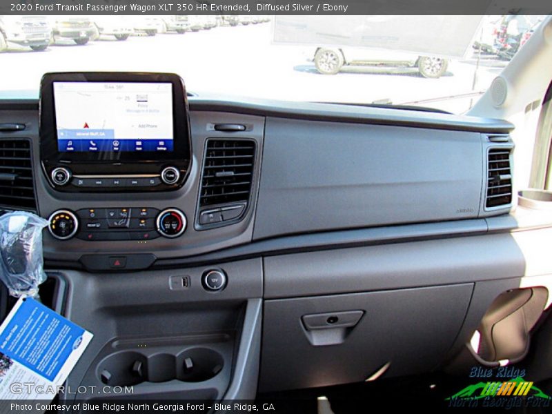 Diffused Silver / Ebony 2020 Ford Transit Passenger Wagon XLT 350 HR Extended