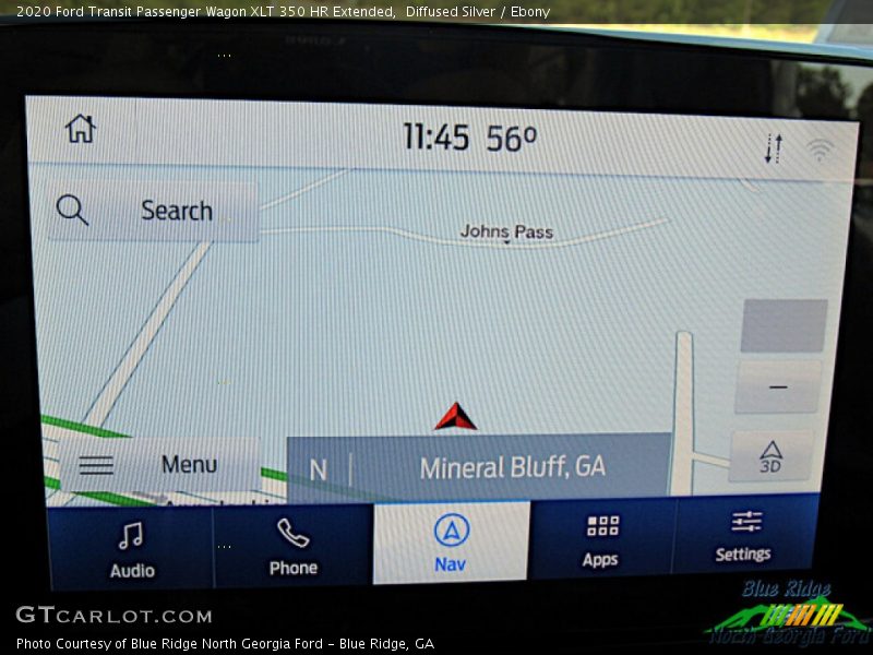 Diffused Silver / Ebony 2020 Ford Transit Passenger Wagon XLT 350 HR Extended