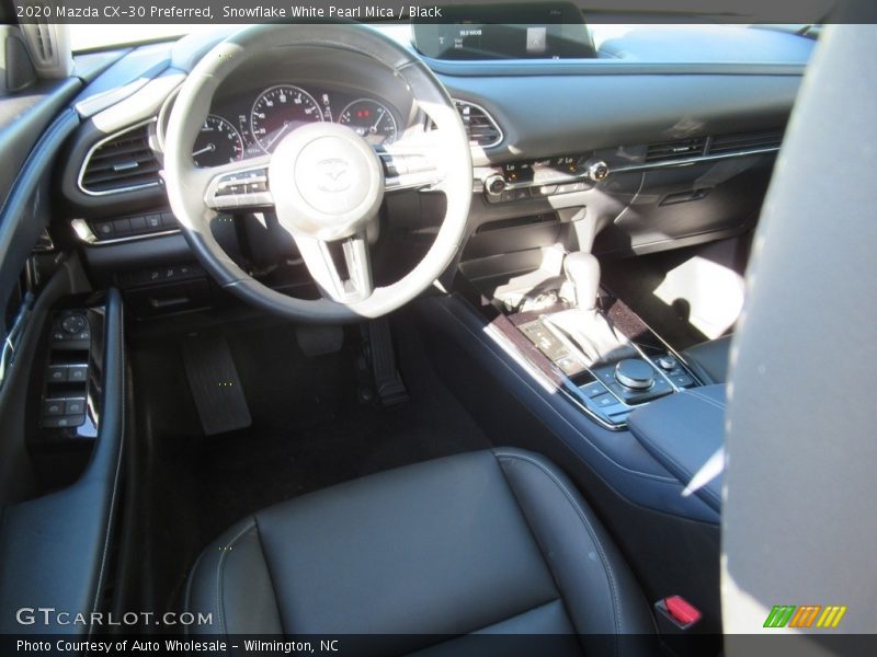 Snowflake White Pearl Mica / Black 2020 Mazda CX-30 Preferred
