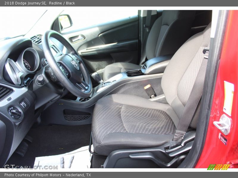 Redline / Black 2018 Dodge Journey SE