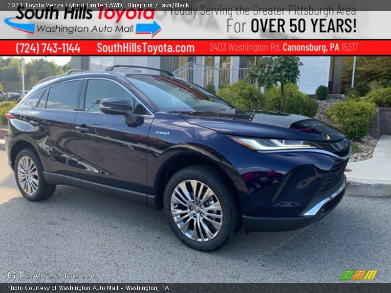 Blueprint / Java/Black 2021 Toyota Venza Hybrid Limited AWD
